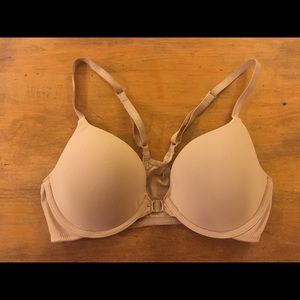 Calvin Klein racerback bra, nude, 32C